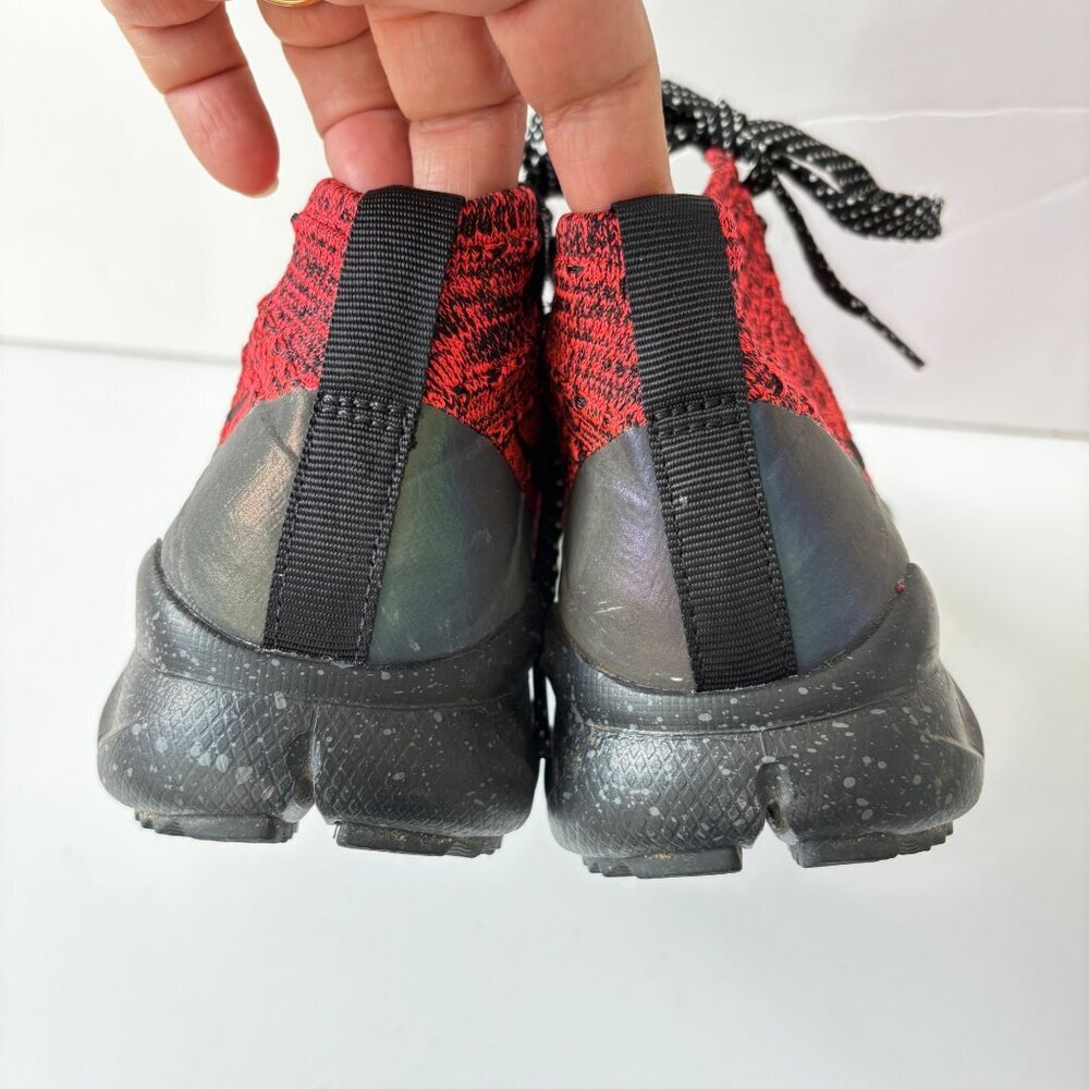 Nike‎ Flyknit Trainer Chukka Trainer Sneakers Women's Size 6 805093-603 Red - Picture 9 of 11